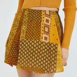 Multi Pattern/Color Mini Skirt - Urban Outfitters